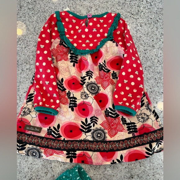 Matilda Jane Dress and bloomers Christmas Holiday 12-18 months - Picture 8 of 8